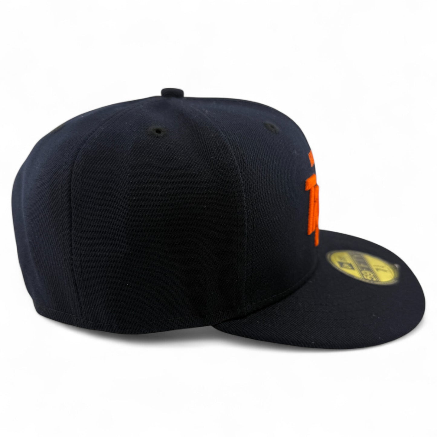 New Era Auburn University Tigers NCAA Script Logo Navy 59Fifty Fitted Hat Cap