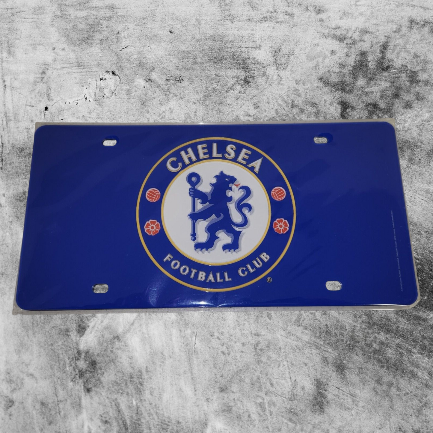 Wincraft Chelsea FC Premier League Football Club Specialty Acrylic License Plate