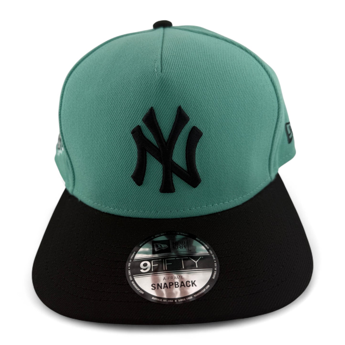 New Era New York Yankees MLB Mint A-Frame 9FIFTY Snapback Adjustable Hat Cap