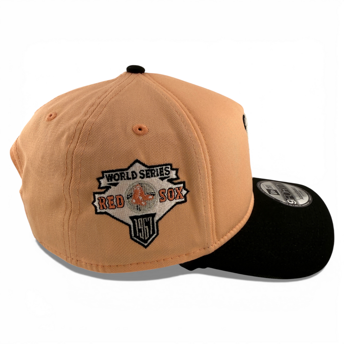 New Era Boston Red Sox MLB Peachy Foam A-Frame 9Forty Snapback Adjustable Hat