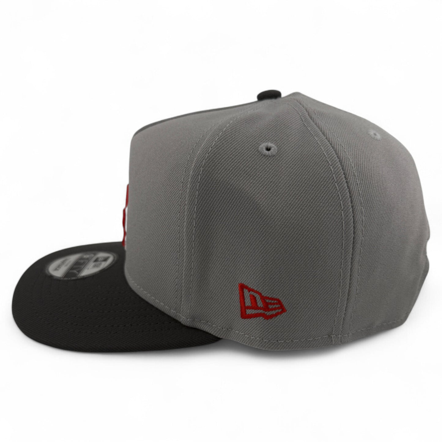 New Era Los Angeles Dodgers MLB Grey A-Frame 9FIFTY Snapback Adjustable Hat Cap