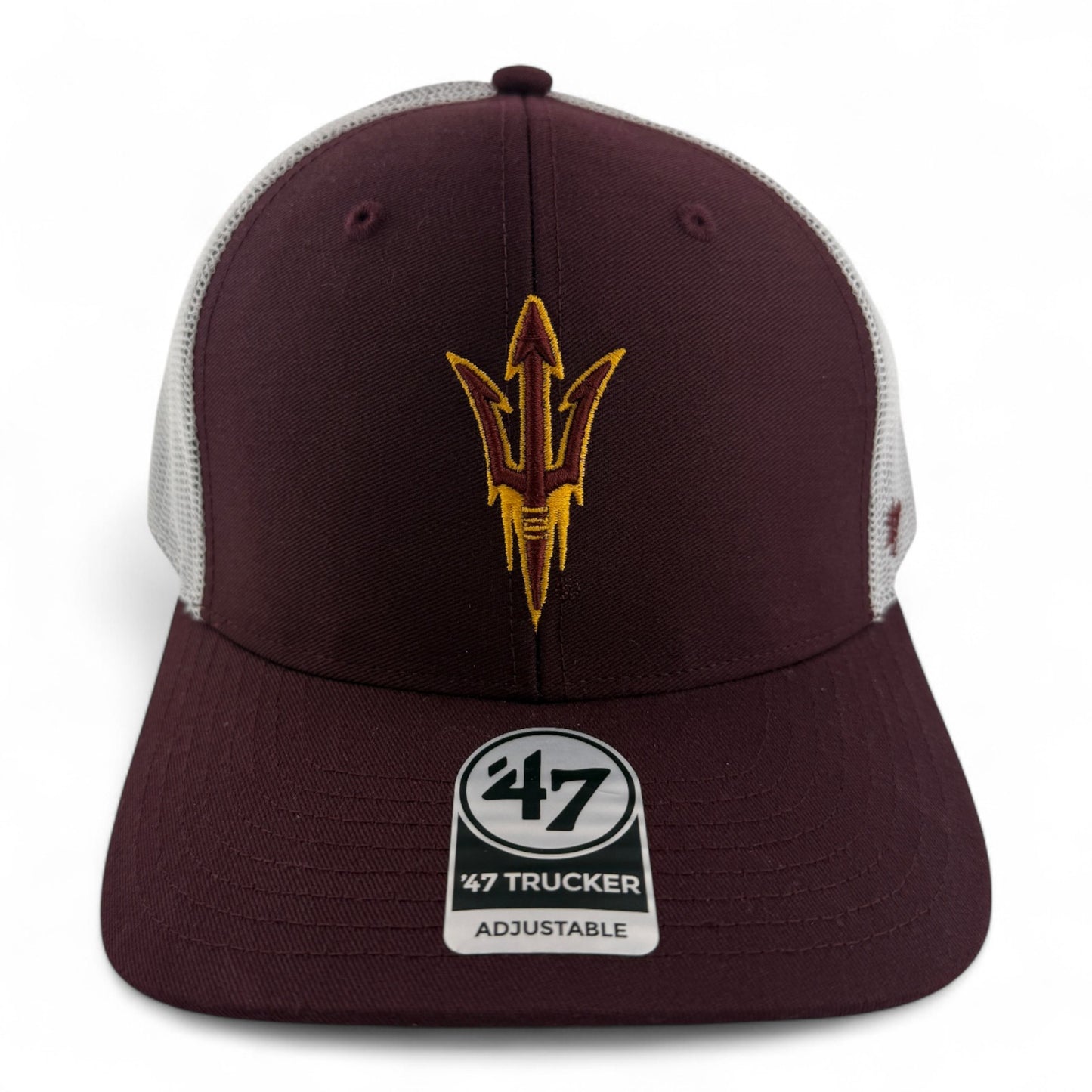 '47 Brand Arizona State University Sun Devils Trucker Snapback Mesh Back Hat Cap