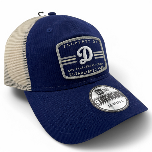 New Era Property Of Los Angeles Dodgers MLB 9Twenty Adjustable Dad Hat Cap