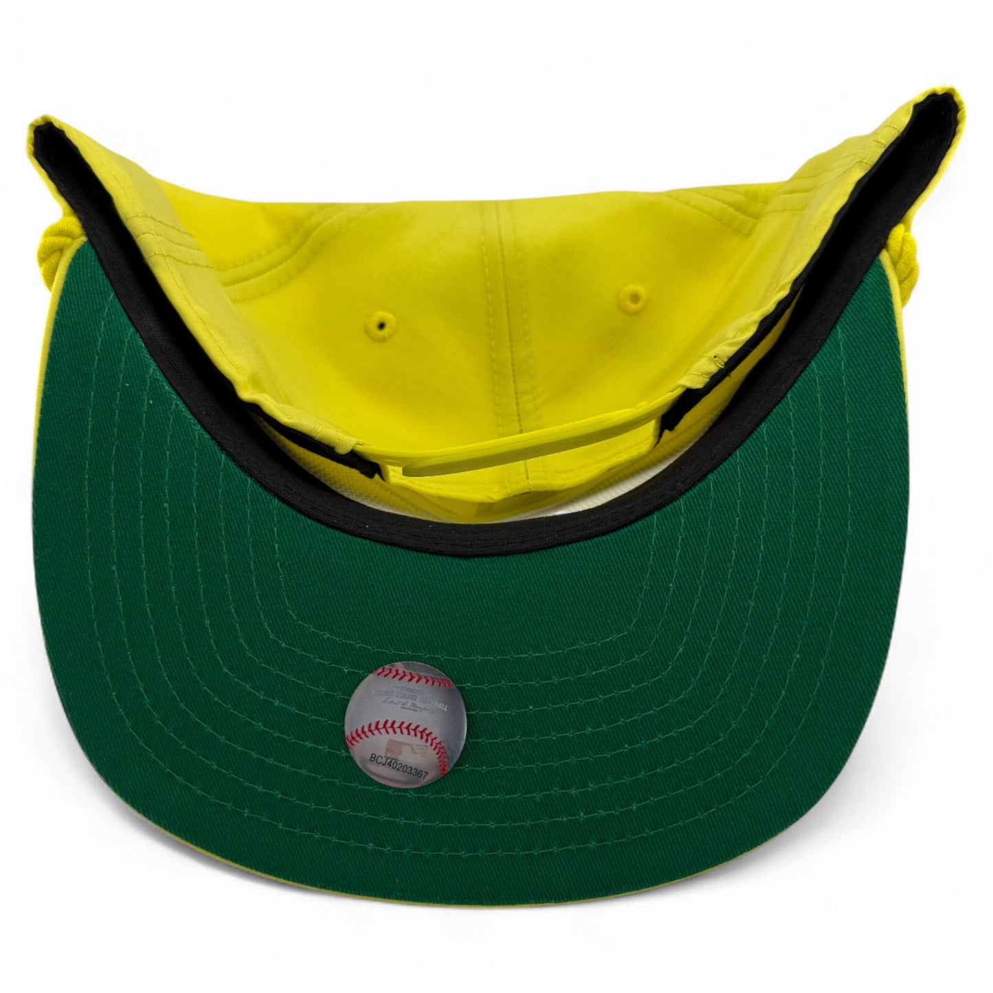 New Era Pittsburgh Pirates Neon Script The Golfer Rope A-Frame Snapback Hat Cap