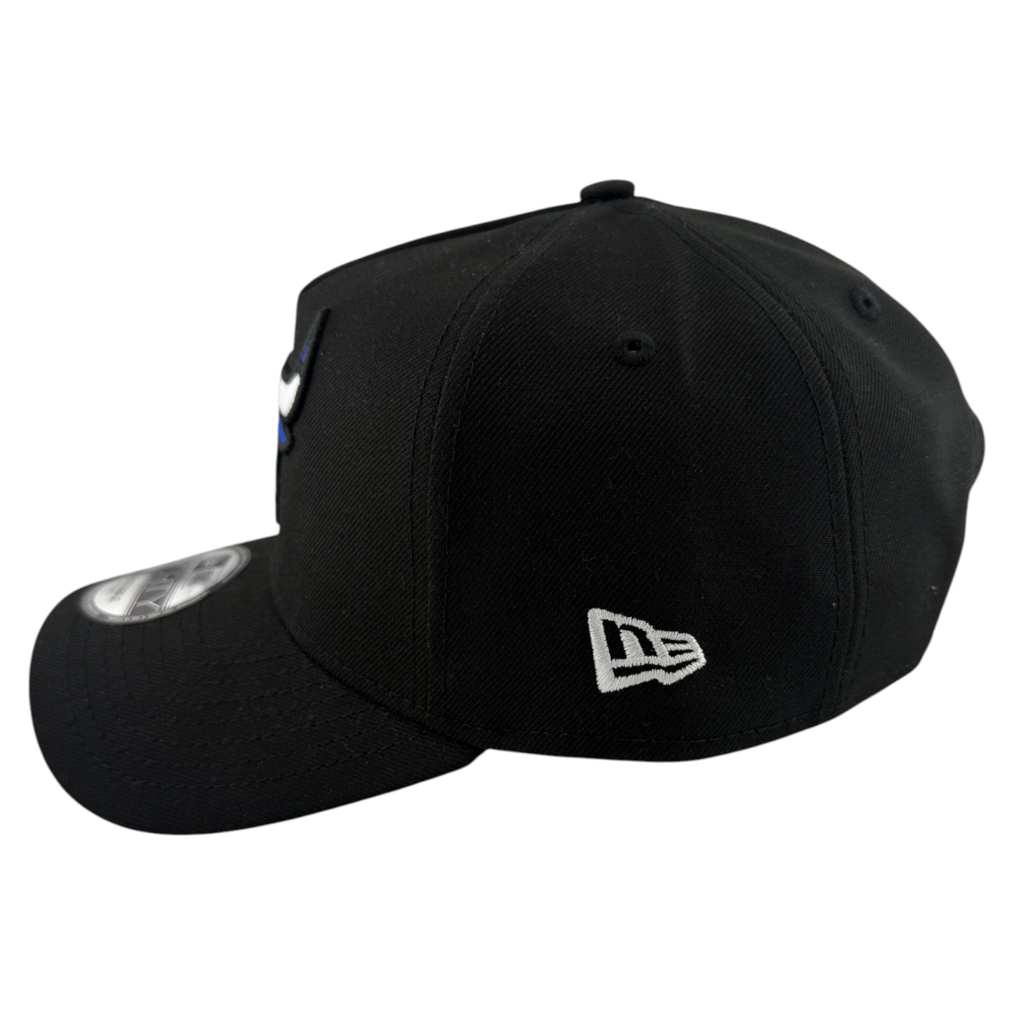 New Era Chicago Bulls NBA Black/Blue A-Frame 9Forty Snapback Adjustable Hat Cap