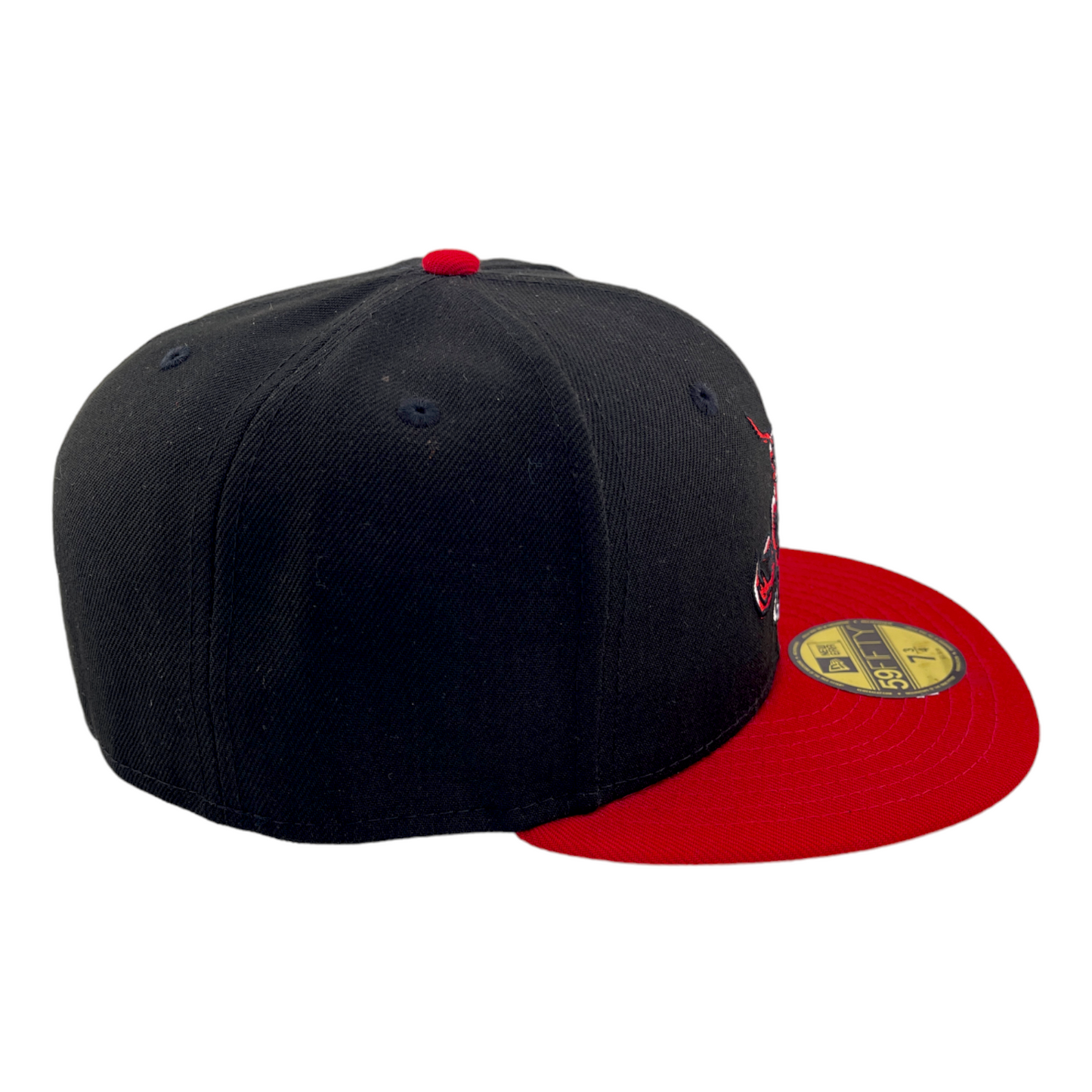 New Era Hickory Crawdads Marvel Pack MiLB Black/Red UV 59FIFTY Fitted Hat Cap