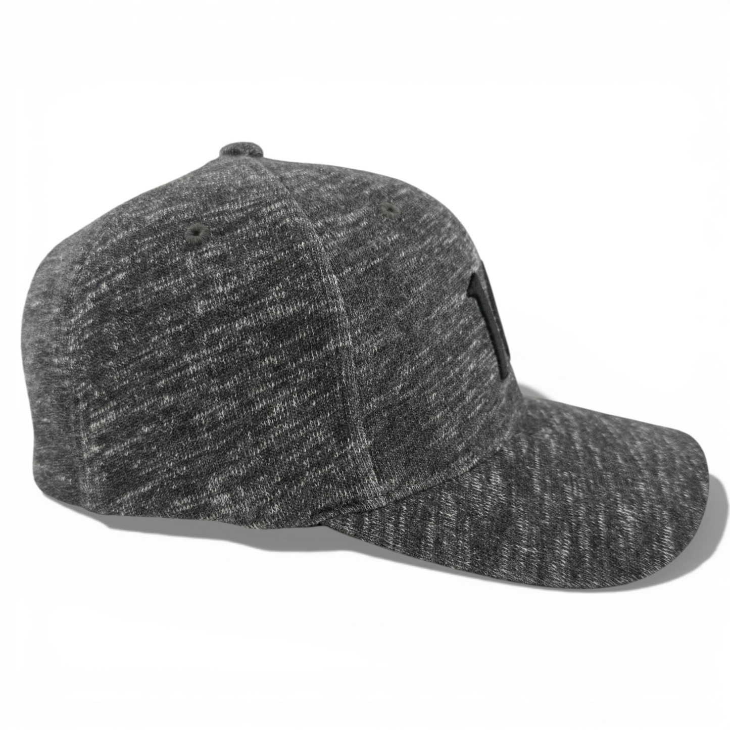 tentree 10 Logo Thicket F19 Hi Rise Dark Heathered Gray Flex Fit Hat Cap Adult