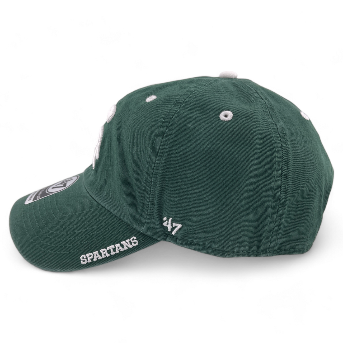 '47 Brand Michigan State Spartans NCAA Green Clean Up Adjustable Dad Hat Cap