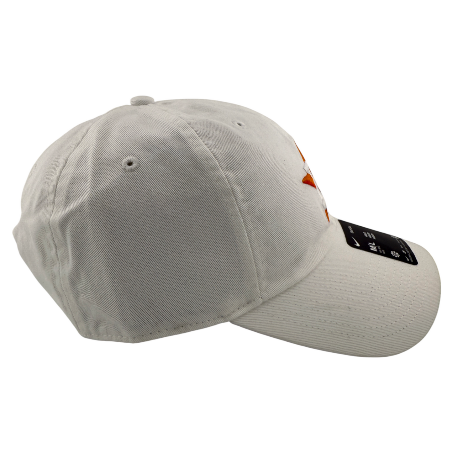 Nike Houston Astros MLB White Club Cap Unstructured Adjustable Dad Hat Adult M/L