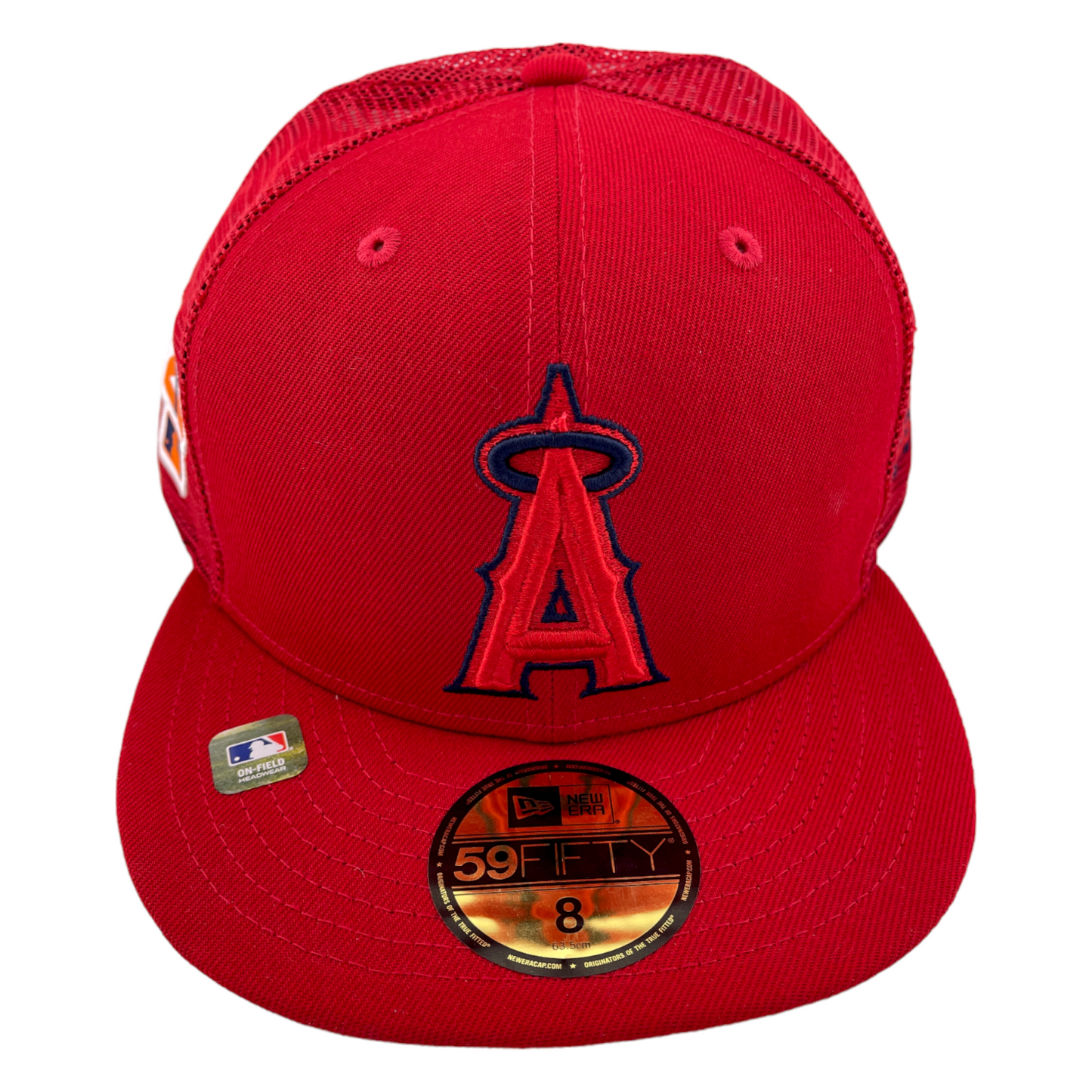 New Era Los Angeles Angels MLB 2023 Spring Training Mesh Back 59Fifty Fitted Hat Cap