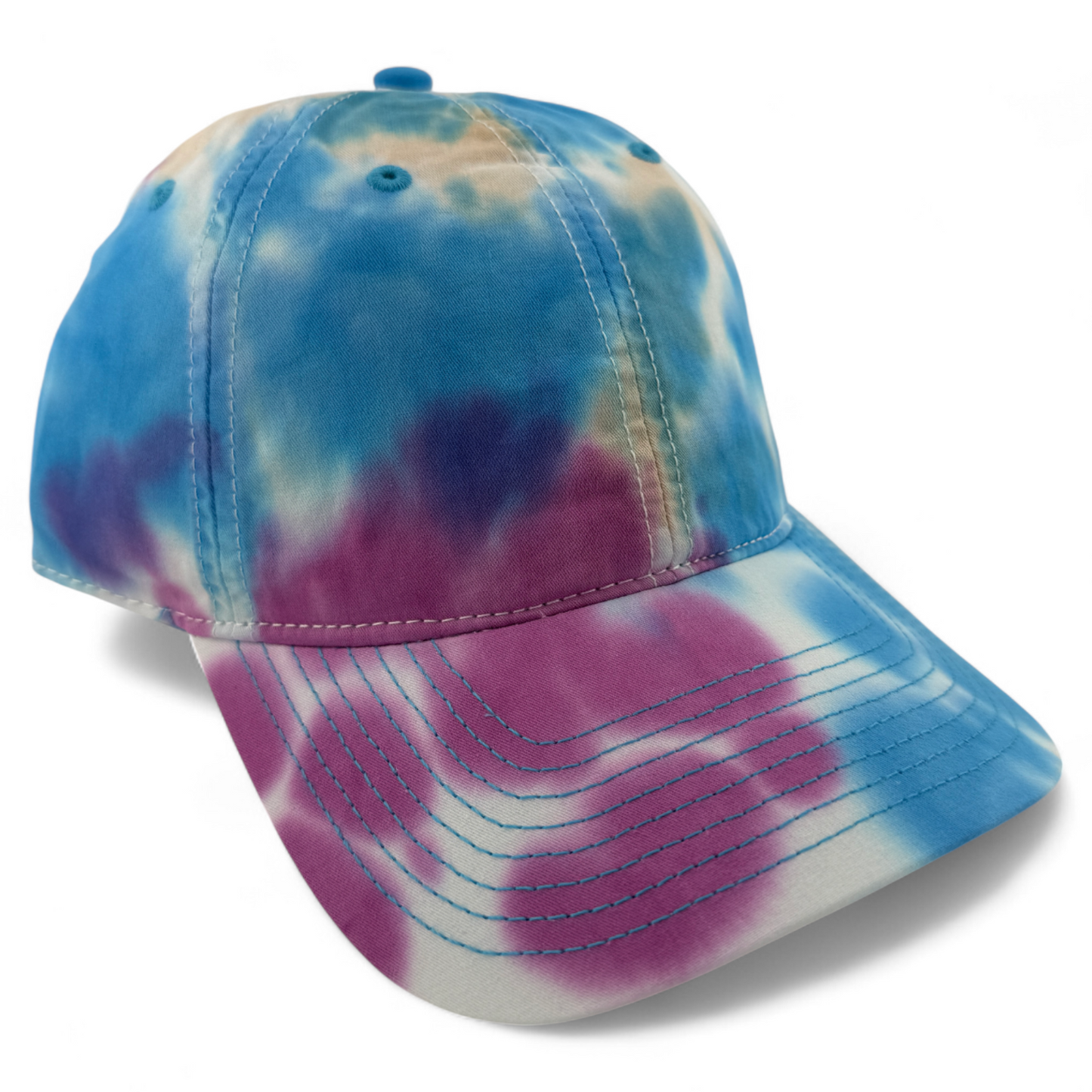 The Game GB482 Pastel Tie Dye Blank Twill Unstructured Adjustable Dad Hat Cap