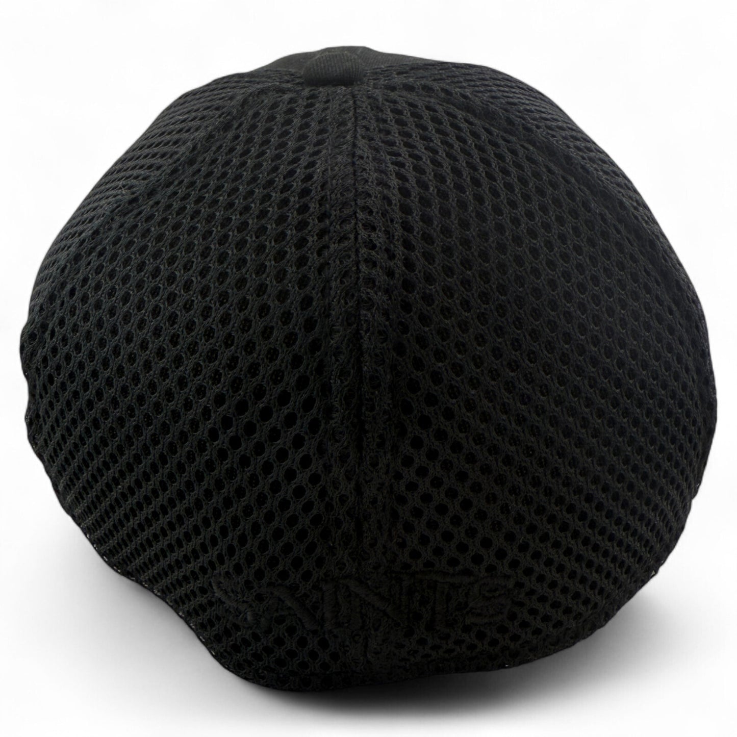 New Era New Orleans Saints NFL Solid All Black Neo Mesh 39Thirty Flex Fit Hat