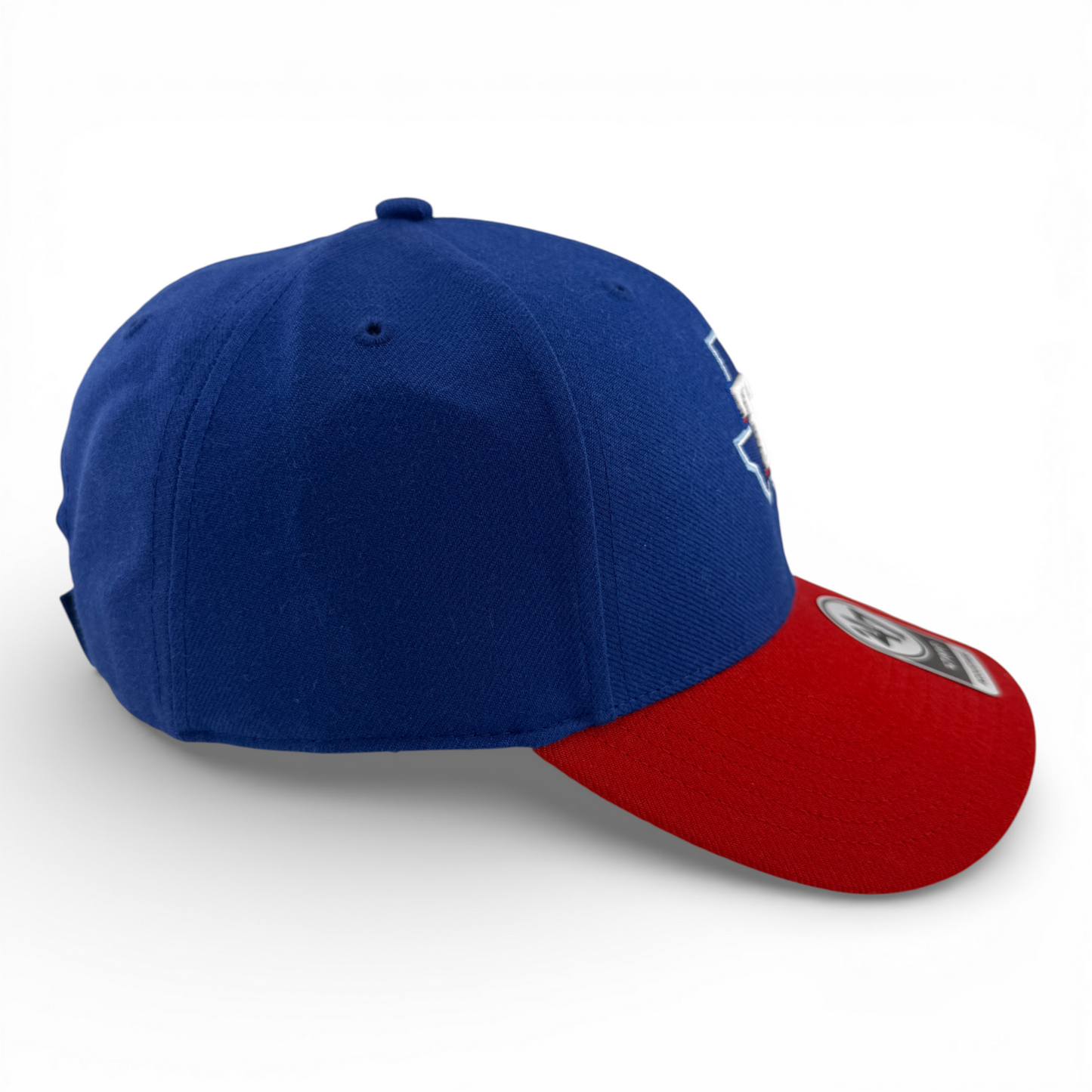 '47 Brand Texas Rangers MLB Two Tone Red/Blue MVP Snapback Adjustable Hat Cap
