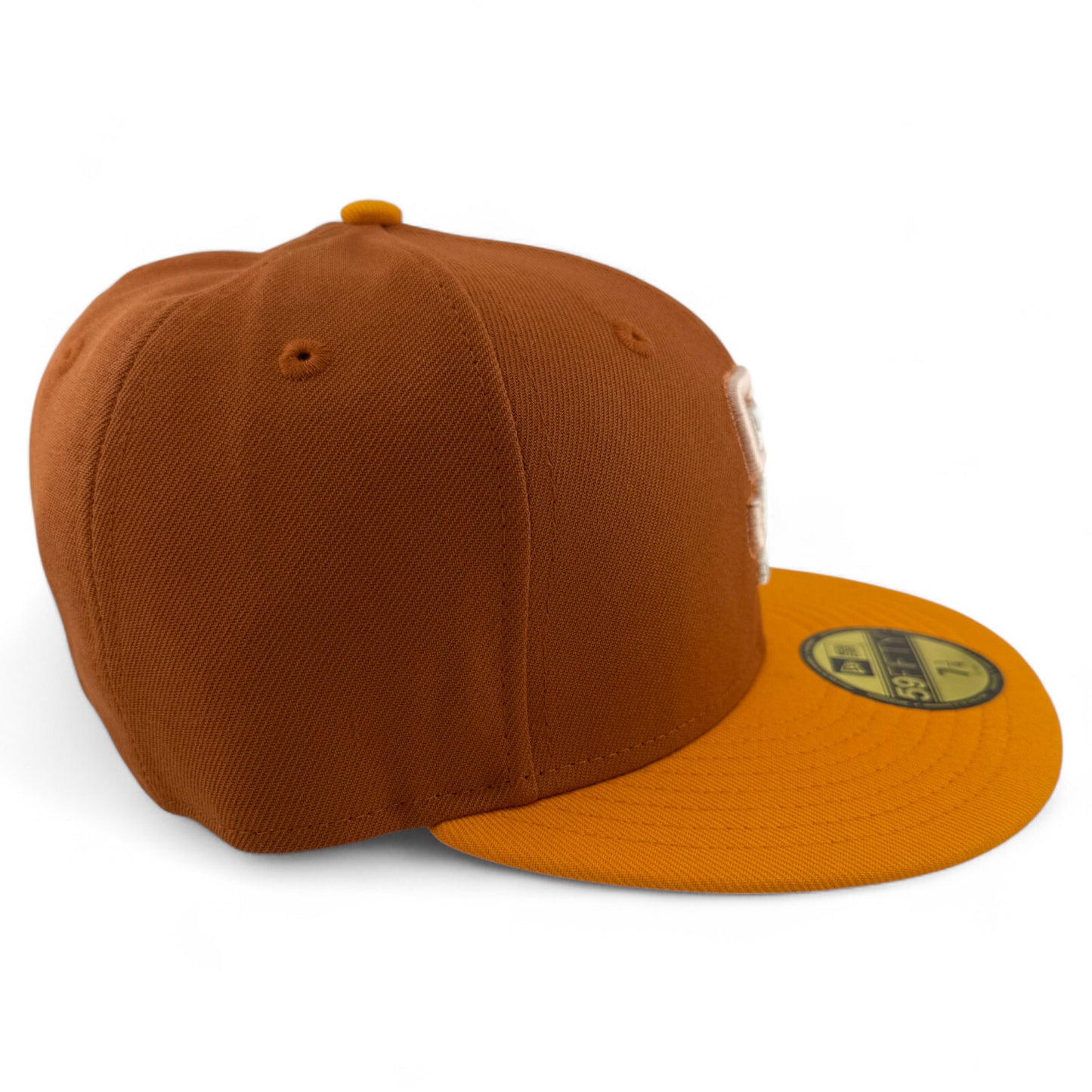 New Era San Diego Padres MLB Rust Gold Pack Tan 59FIFTY Fitted Hat Cap