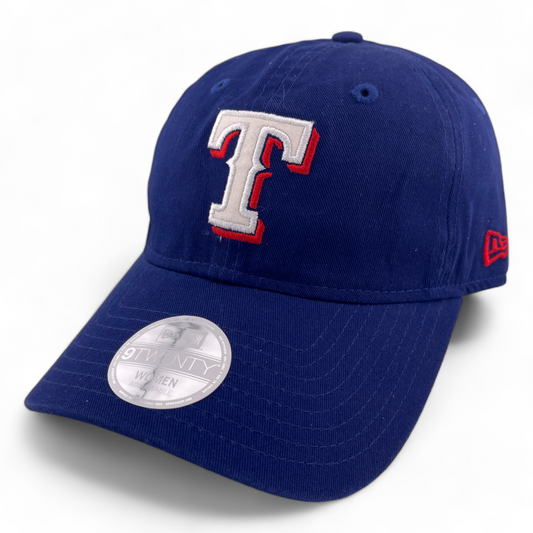 New Era Texas Rangers MLB Glisten 9Twenty Women's Adjustable Dad Hat Cap