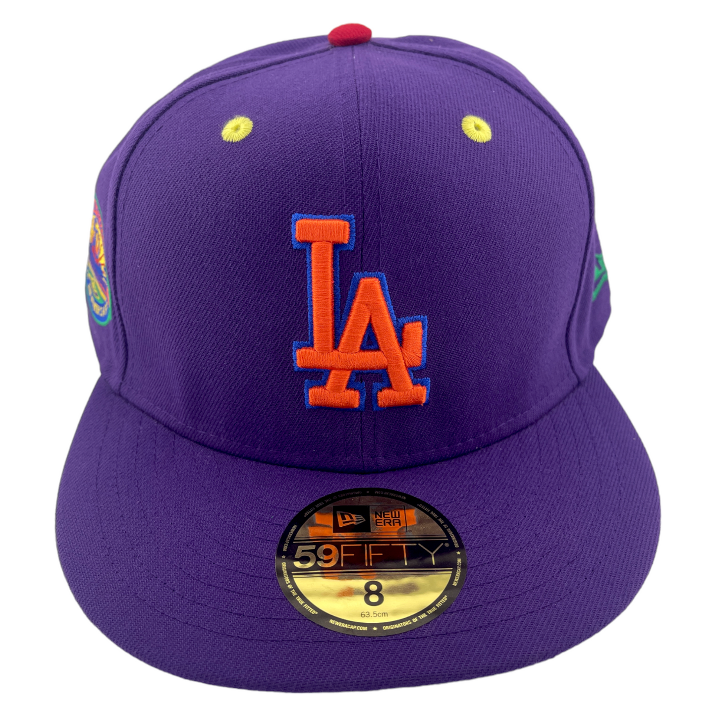 New Era Los Angeles Dodgers MLB 50th Anniversary ROYGBIV 2.0 59Fifty Fitted Hat Cap