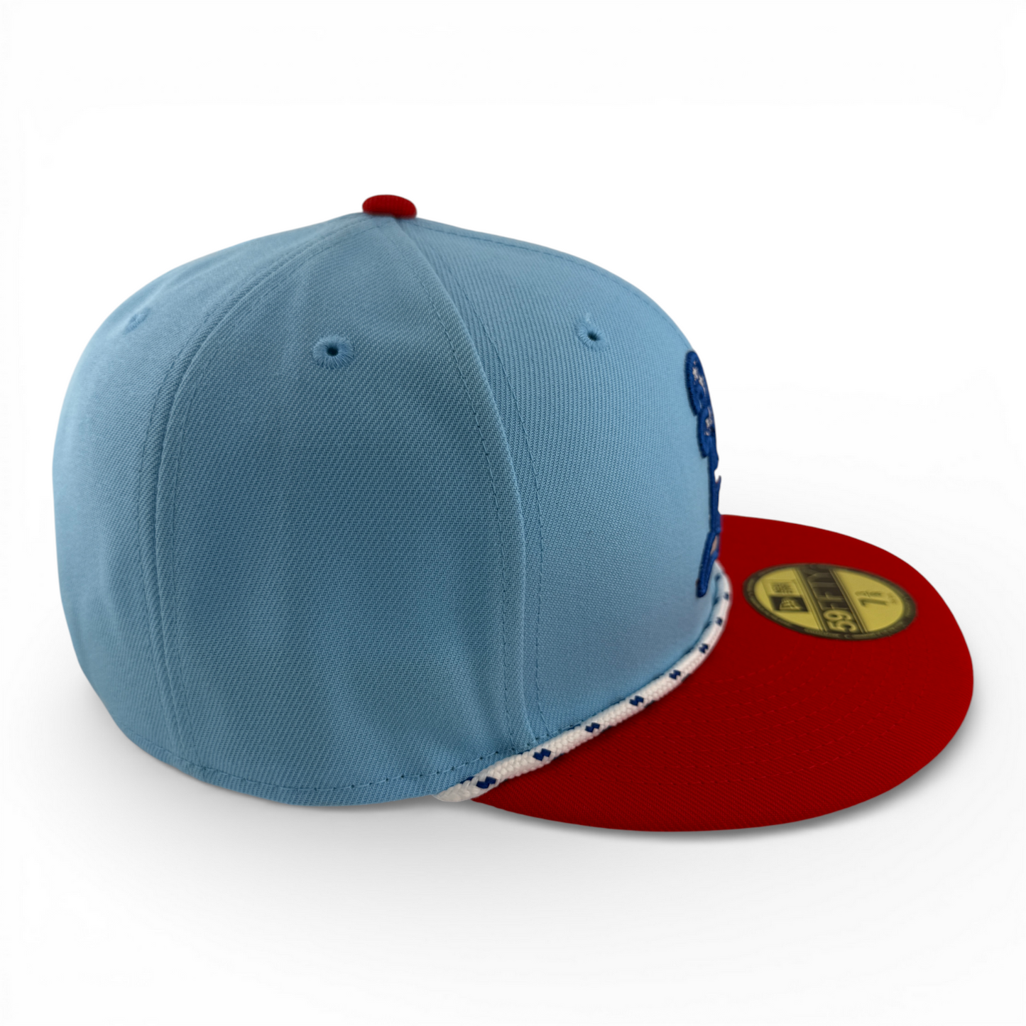 New Era Oakland Athletics A's MLB 2025 4th of July USA Flag Rope 59Fifty Fitted