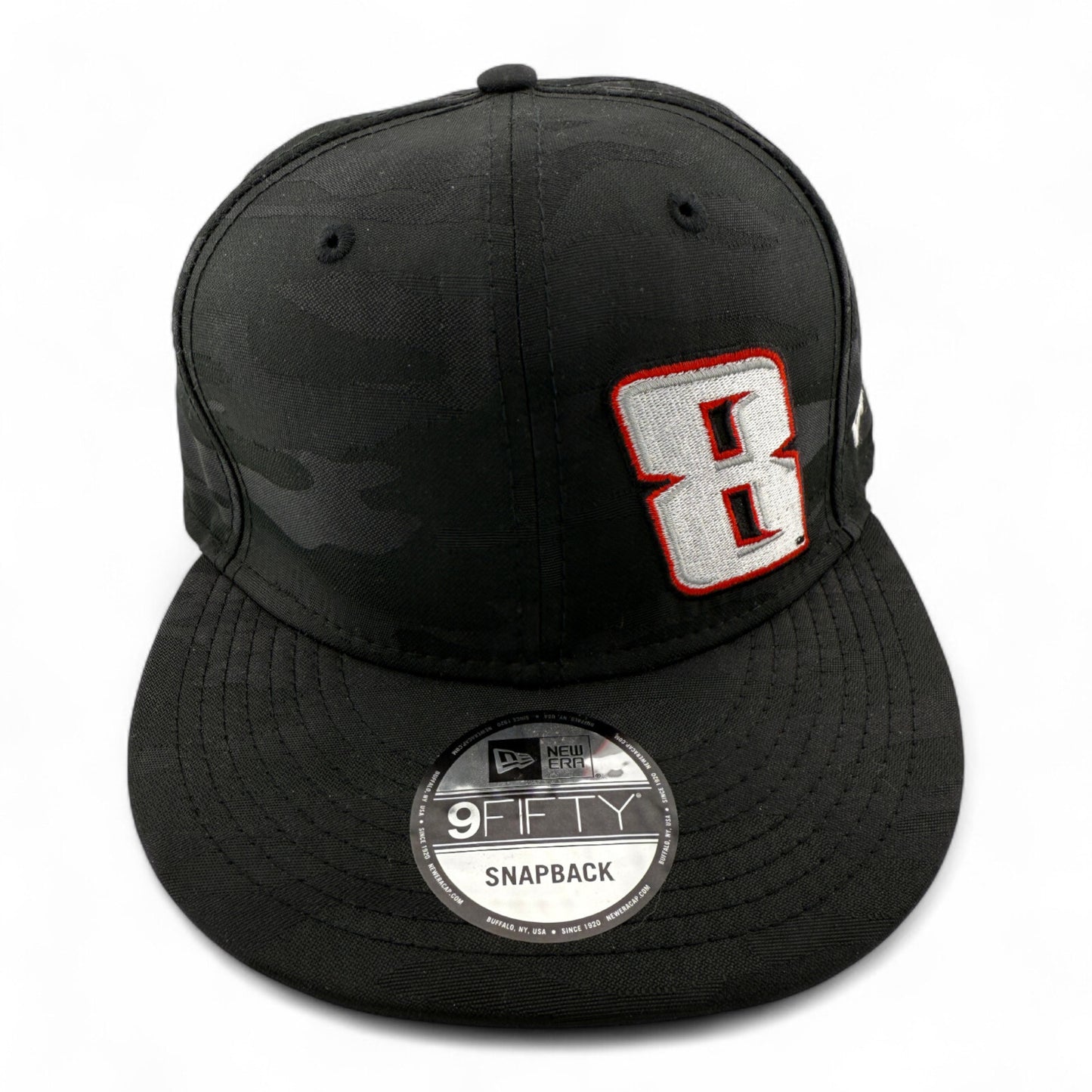 New Era Kyle Busch #8 Nascar Flawless Camo 9Fifty Snapback Adjustable Hat Cap