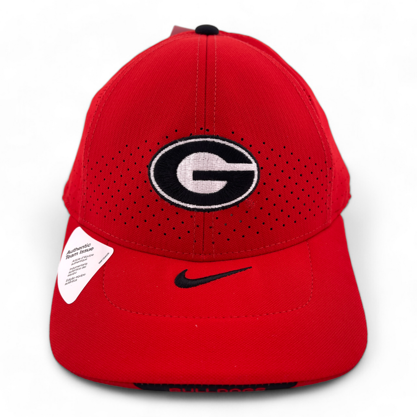 Nike University of Georgia Bulldog NCAA Sideline Legacy91 Aerobill Adjustable Hat