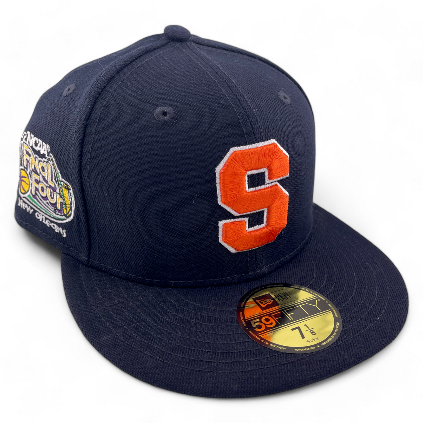 New Era Syracuse University Orange NCAA Final Four Patch 59Fifty Fitted Hat Cap