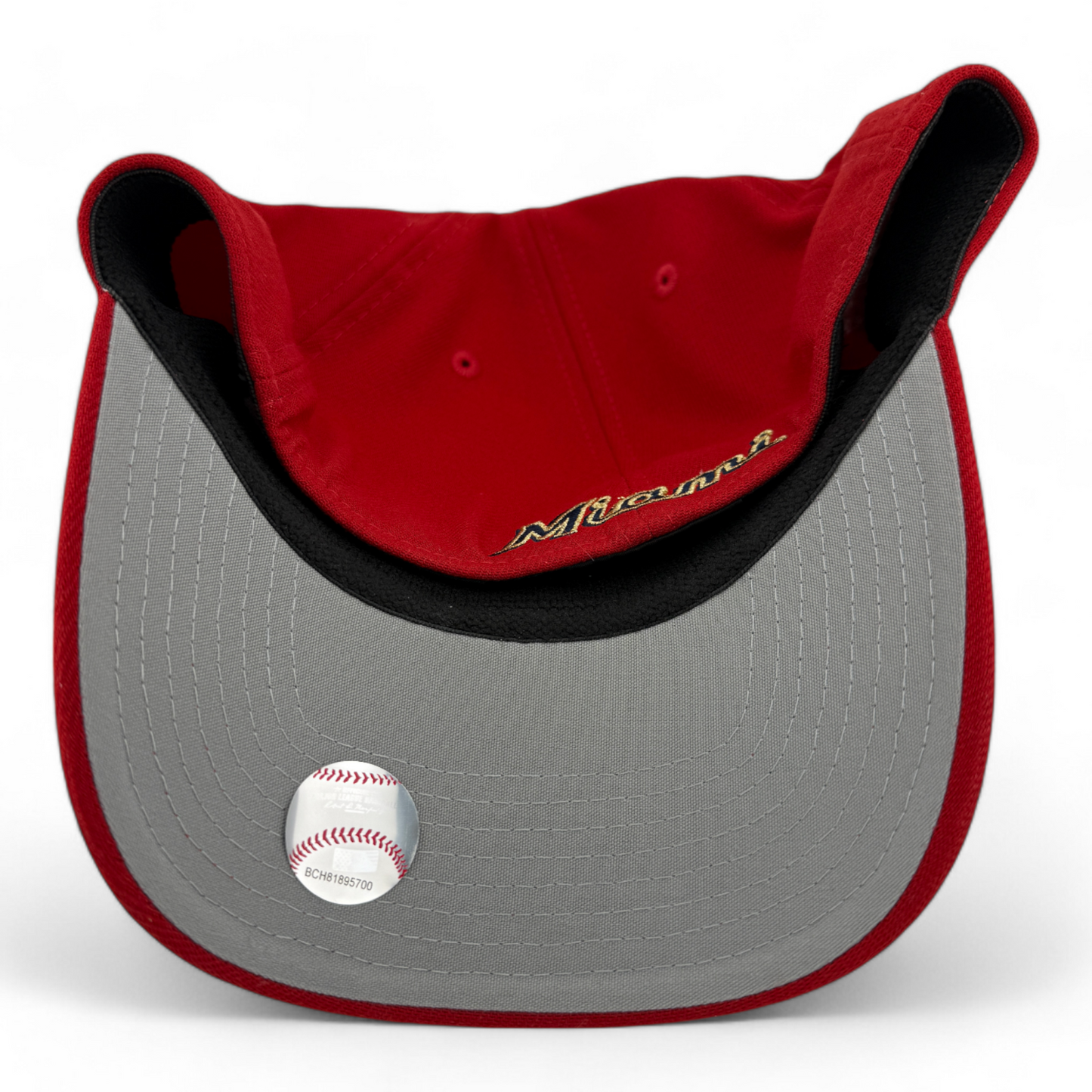 New Era Miami Marlins MLB 2023 Fourth of July USA Flag 39Thirty Flex Fit Hat