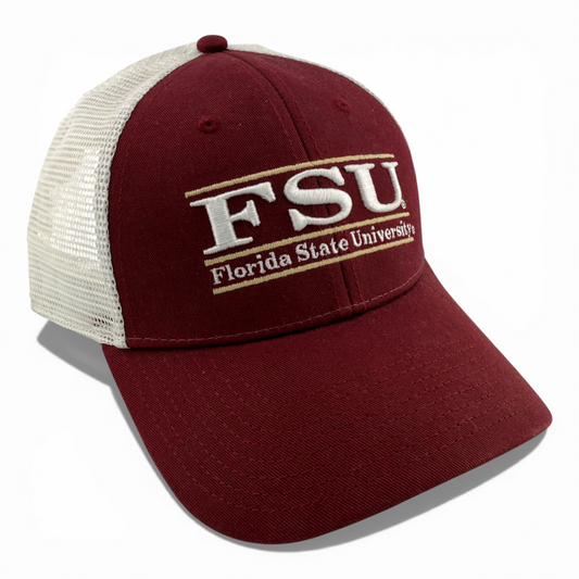 The Game Florida State University Seminoles FSU Mesh Adjustable Snapback Hat Cap