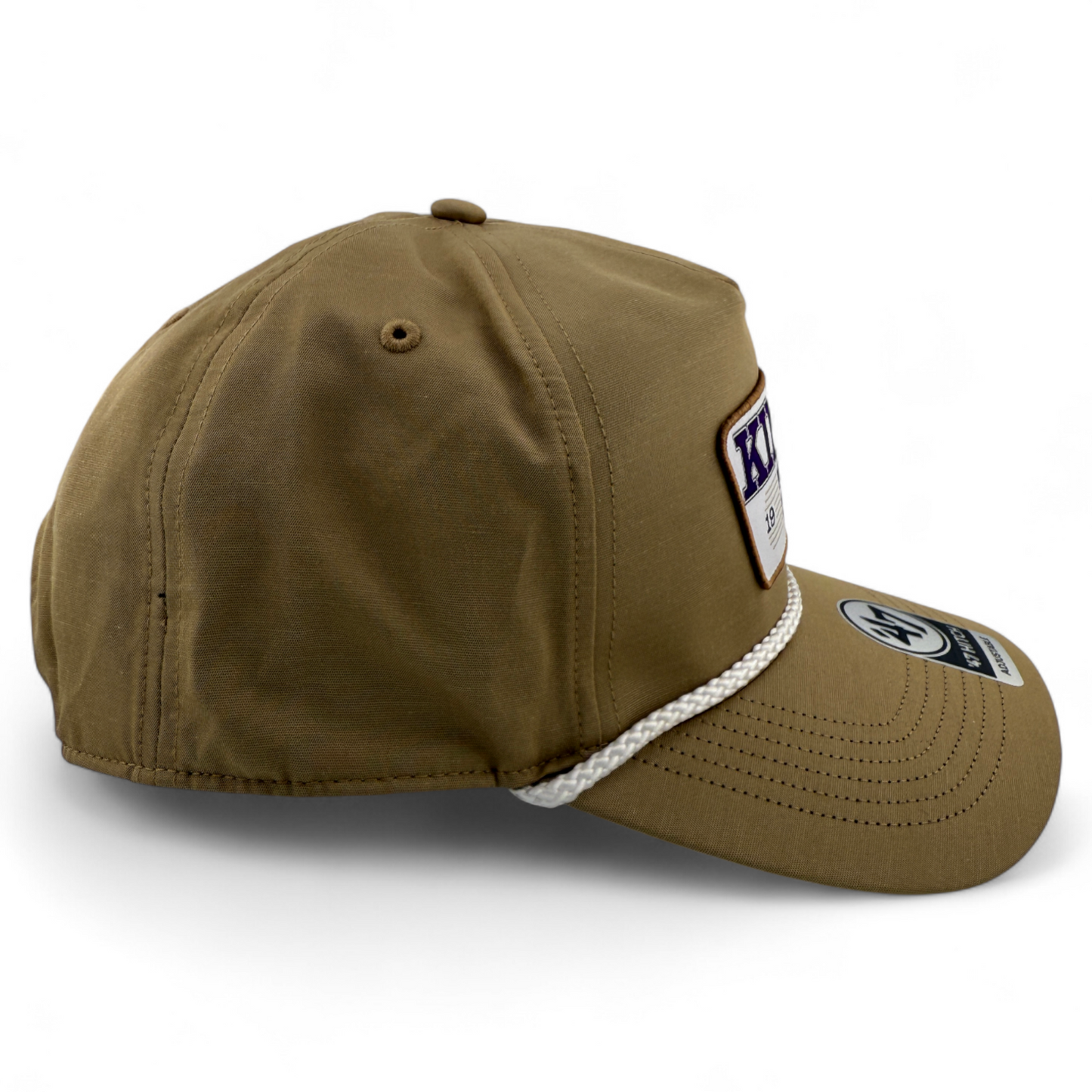 '47 Brand Sacramento Kings NBA Khaki Tan Rope A-Frame Hitch Snapback Adjustable