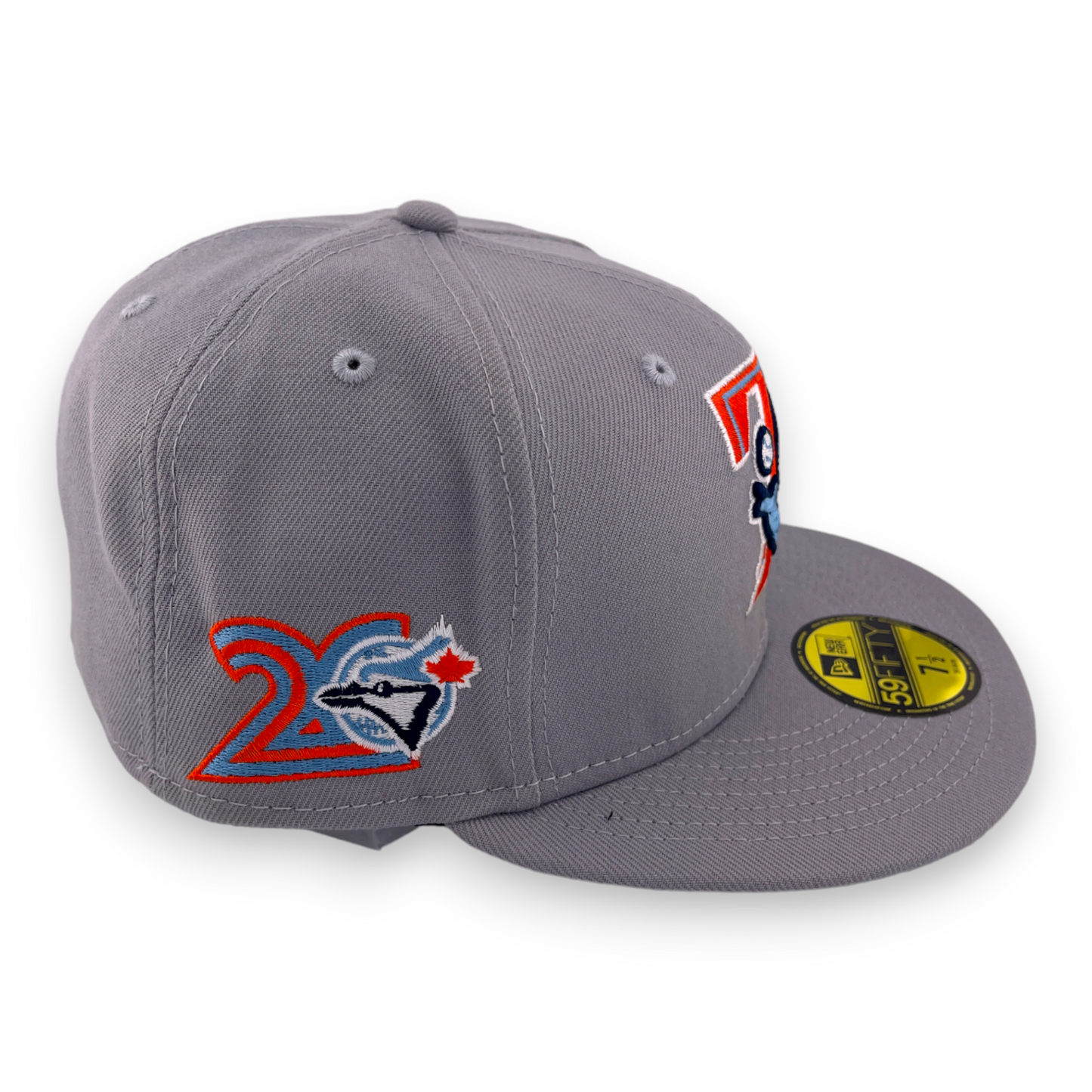 New Era Toronto Blue Jays 20th Anniversary Patch Orange Slice Pack 59FIFTY Hat Cap