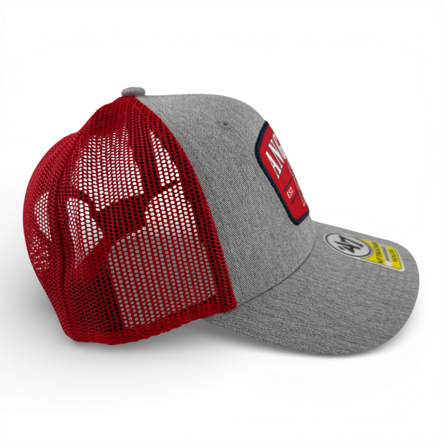 '47 Brand Los Angeles Angels MLB Youth Trucker Mesh Back Snapback Adjustable Hat