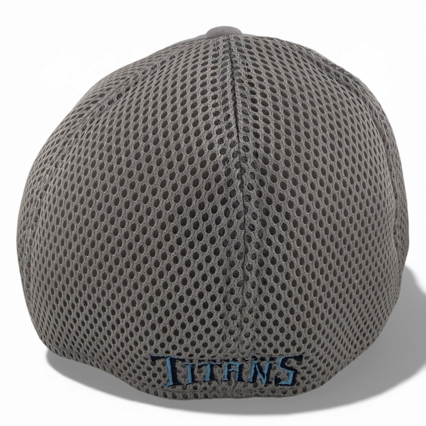New Era Tennessee Titans NFL Grey Team Neo Mesh 39Thirty Flex Fit Hat Cap