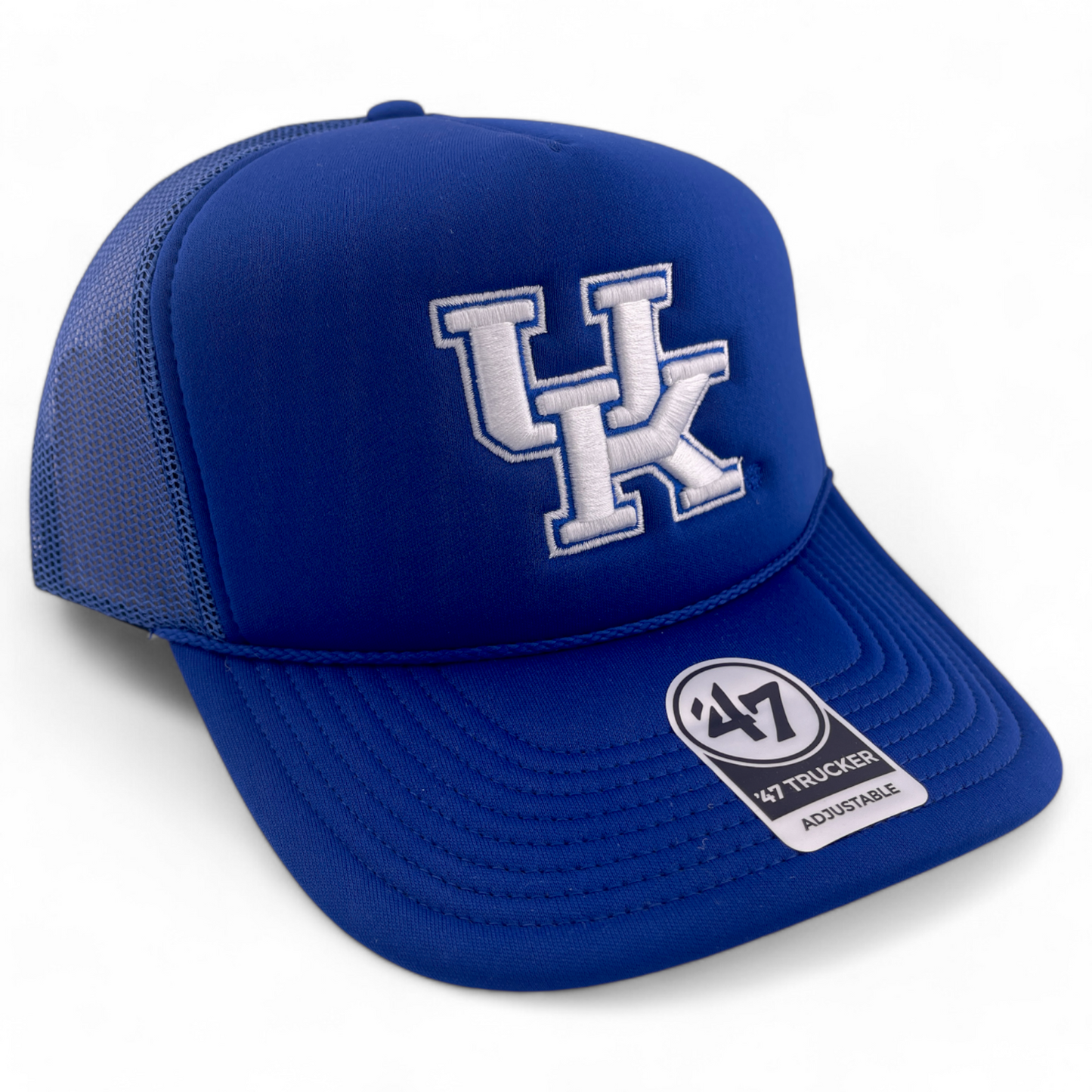 '47 Brand University of Kentucky Wildcats NCAA Foam A-Frame Trucker Snapback Hat