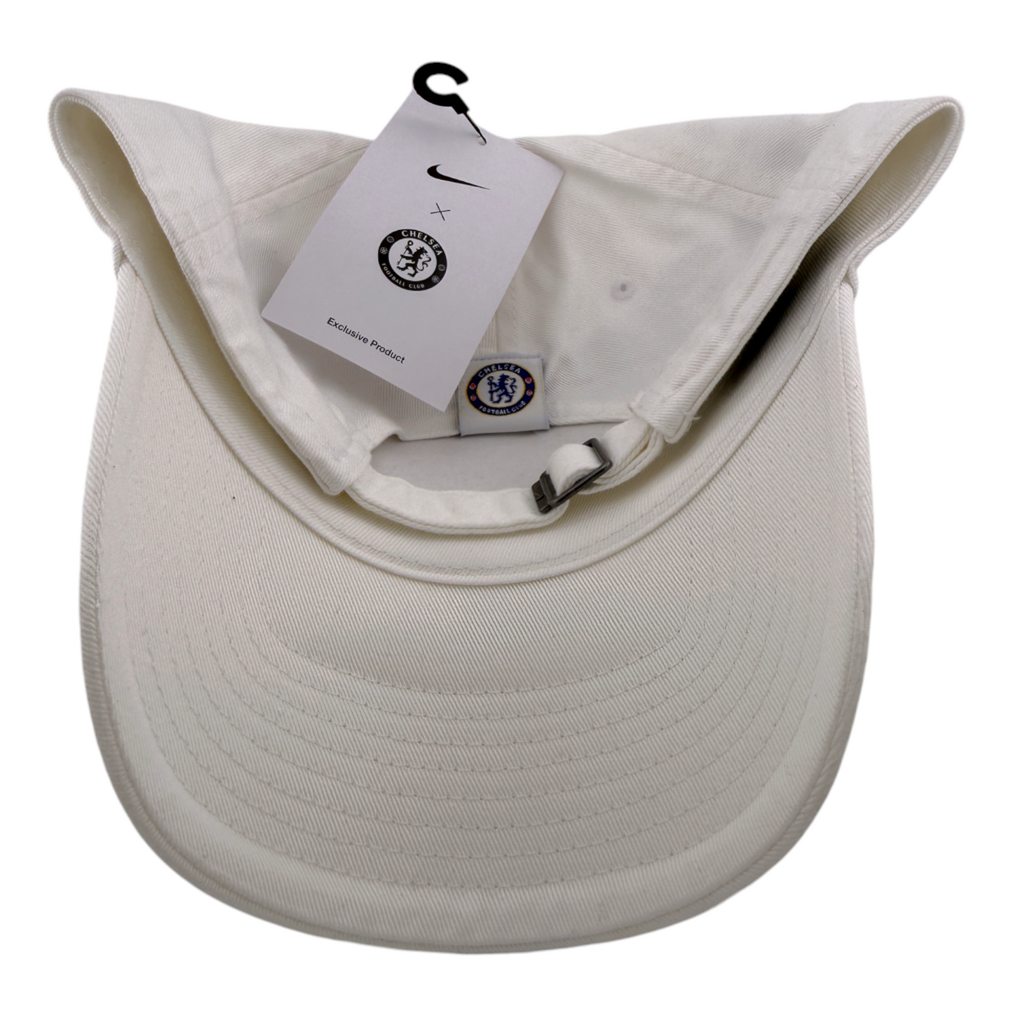 Nike Chelsea FC Premier League Football Club Pink Logo Campus Adjustable Hat Cap