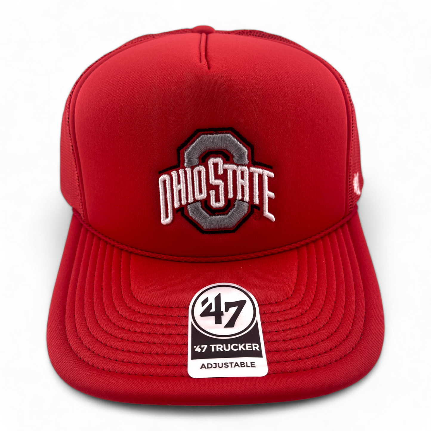 '47 Brand The Ohio State University Buckeyes Foam A-Frame Trucker Snapback Hat