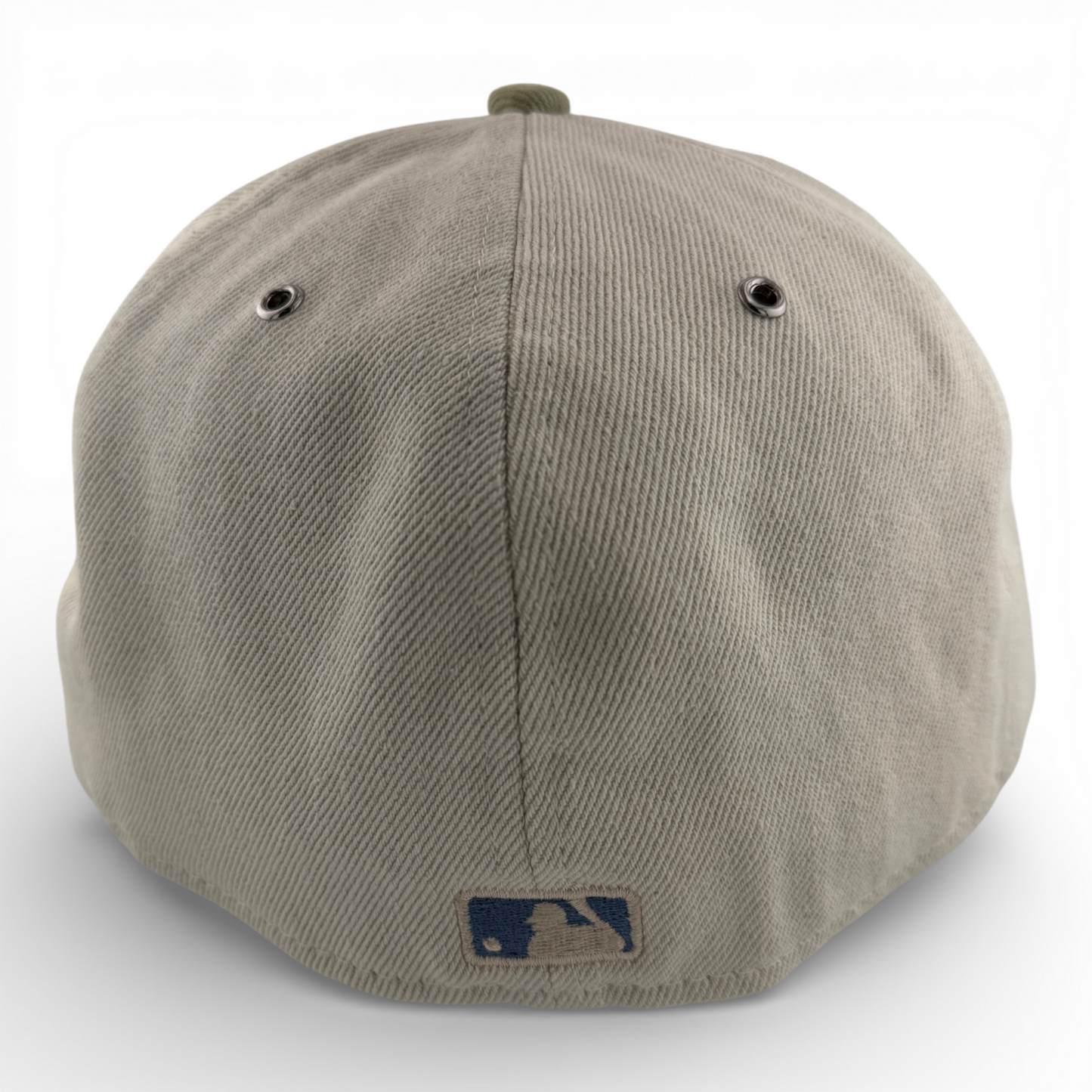 New Era Toronto Blue Jays MLB Denim 2 Tone Tan Khaki 59Fifty Fitted Hat Cap