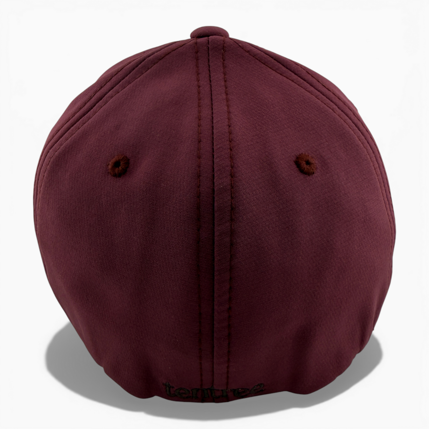 tentree 10 Logo Thicket F19 Hi Rise Sport 6-Panel Merlot Red Flex Fit Hat Cap