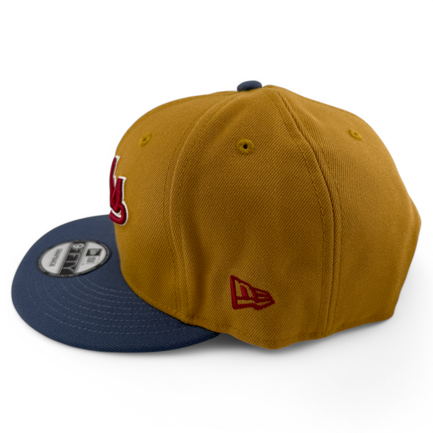 New Era Chicago Cubs MLB Panama Tan 9FIFTY Snapback Adjustable Hat Cap