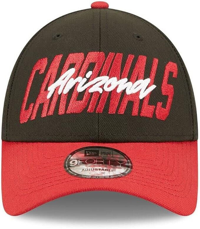 New Era Arizona Cardinals NFL 2022 Draft 9Forty Adjustable Snapback Hat Cap