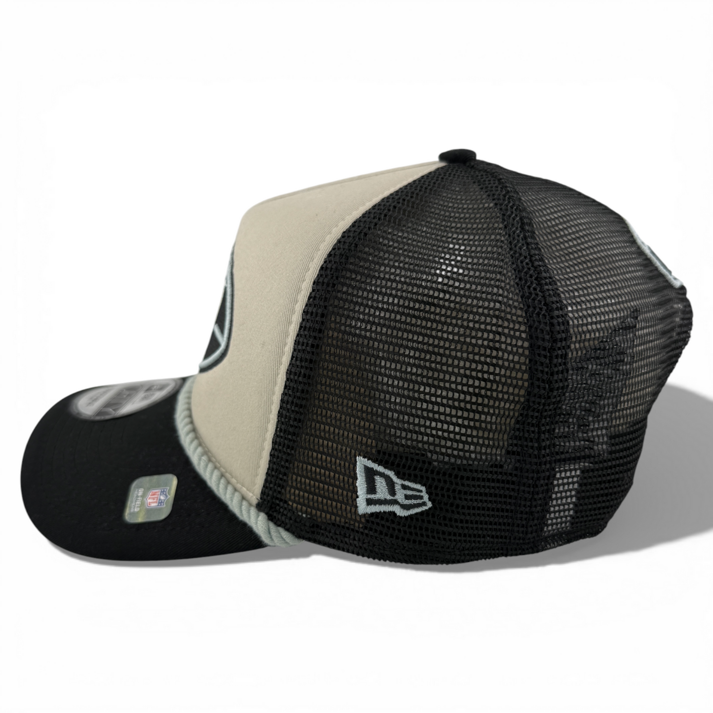 New Era Las Vegas Raiders NFL Historic Rope Trucker 9Forty Snapback Adjustable
