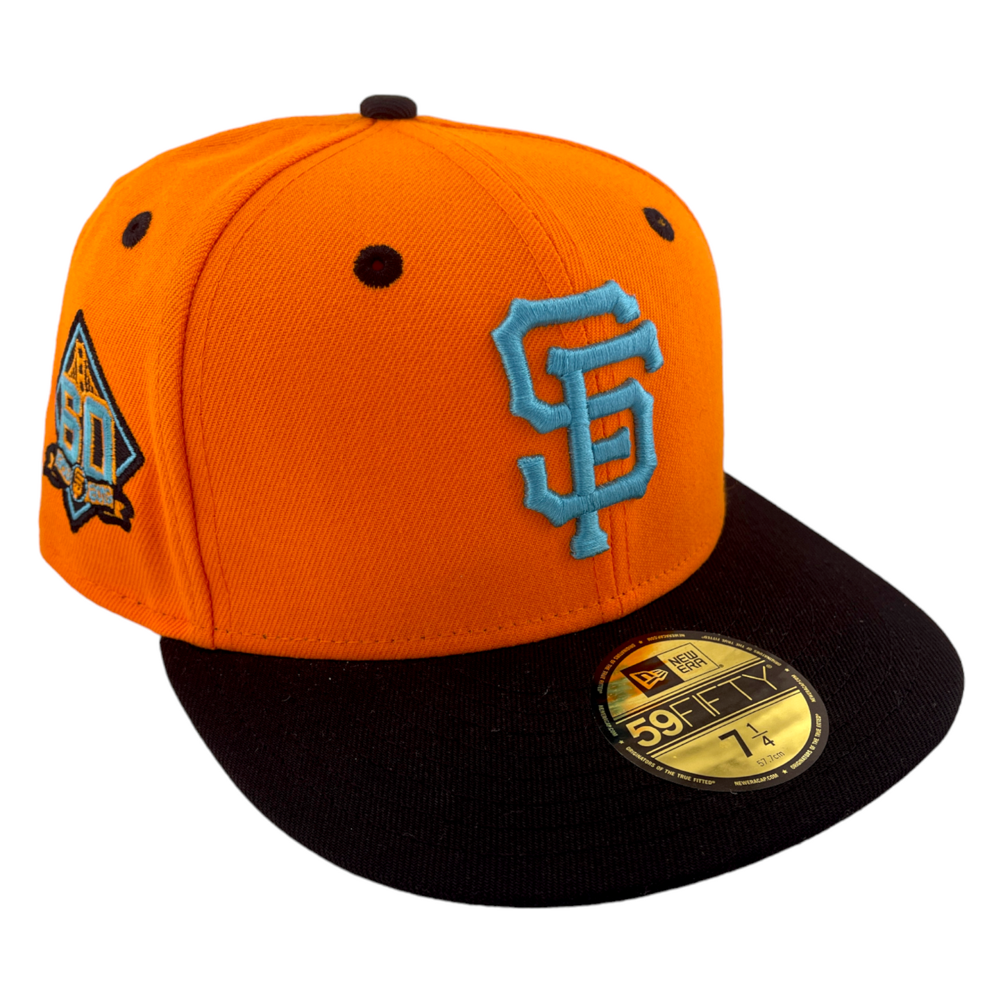 New Era San Francisco Giants 60th Anniversary Orange/Black 59FIFTY Fitted Hat Cap