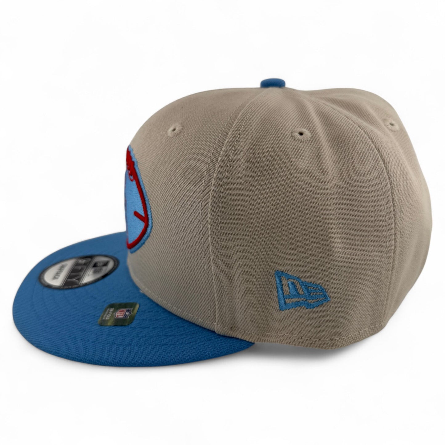 New Era Houston Oilers NFL 2024 Historic Throwback Logo 9Fifty Snapback Hat Cap
