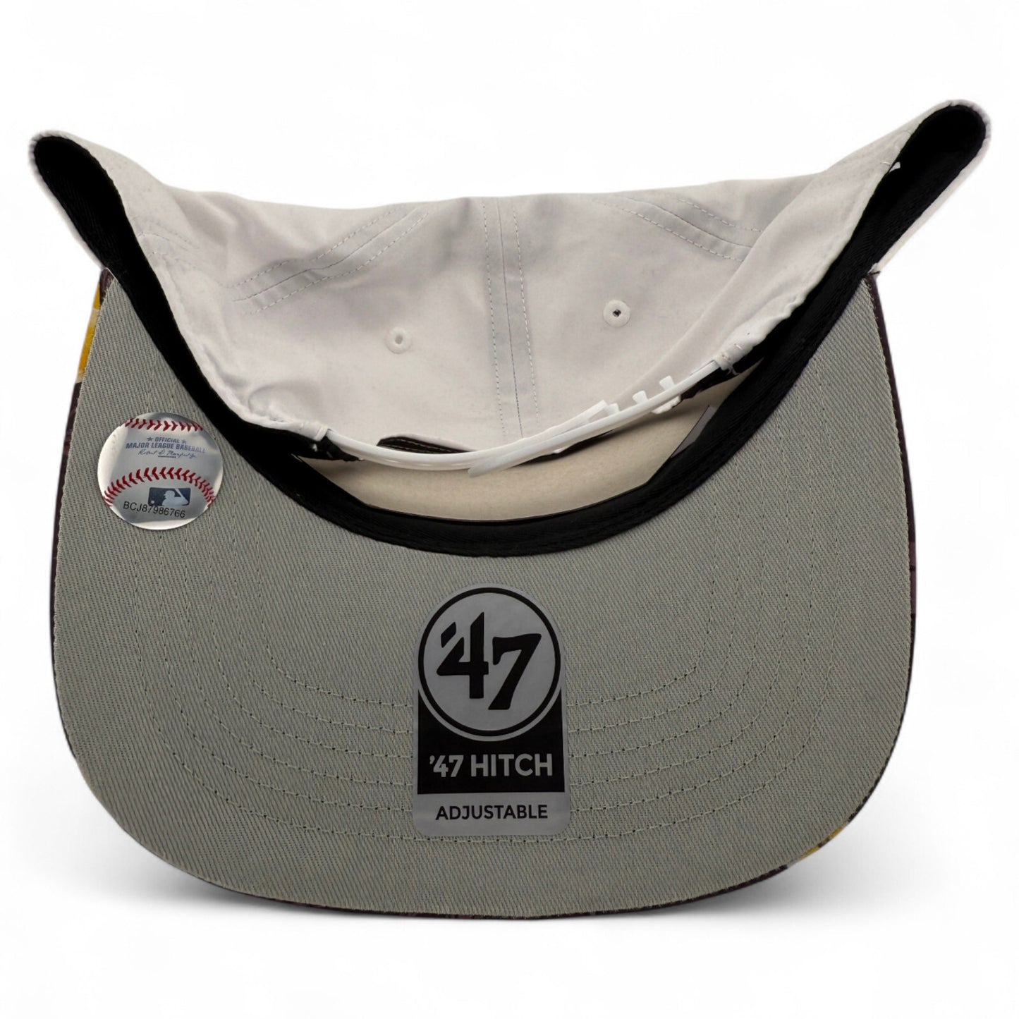 '47 Brand San Diego Padres MLB Floral Hitch A-Frame Snapback Adjustable Hat Cap