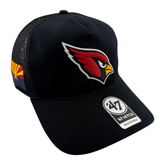'47 Brand Arizona Cardinals NFL Sure Shot Mesh A-Frame Hitch Adjustable Hat Cap