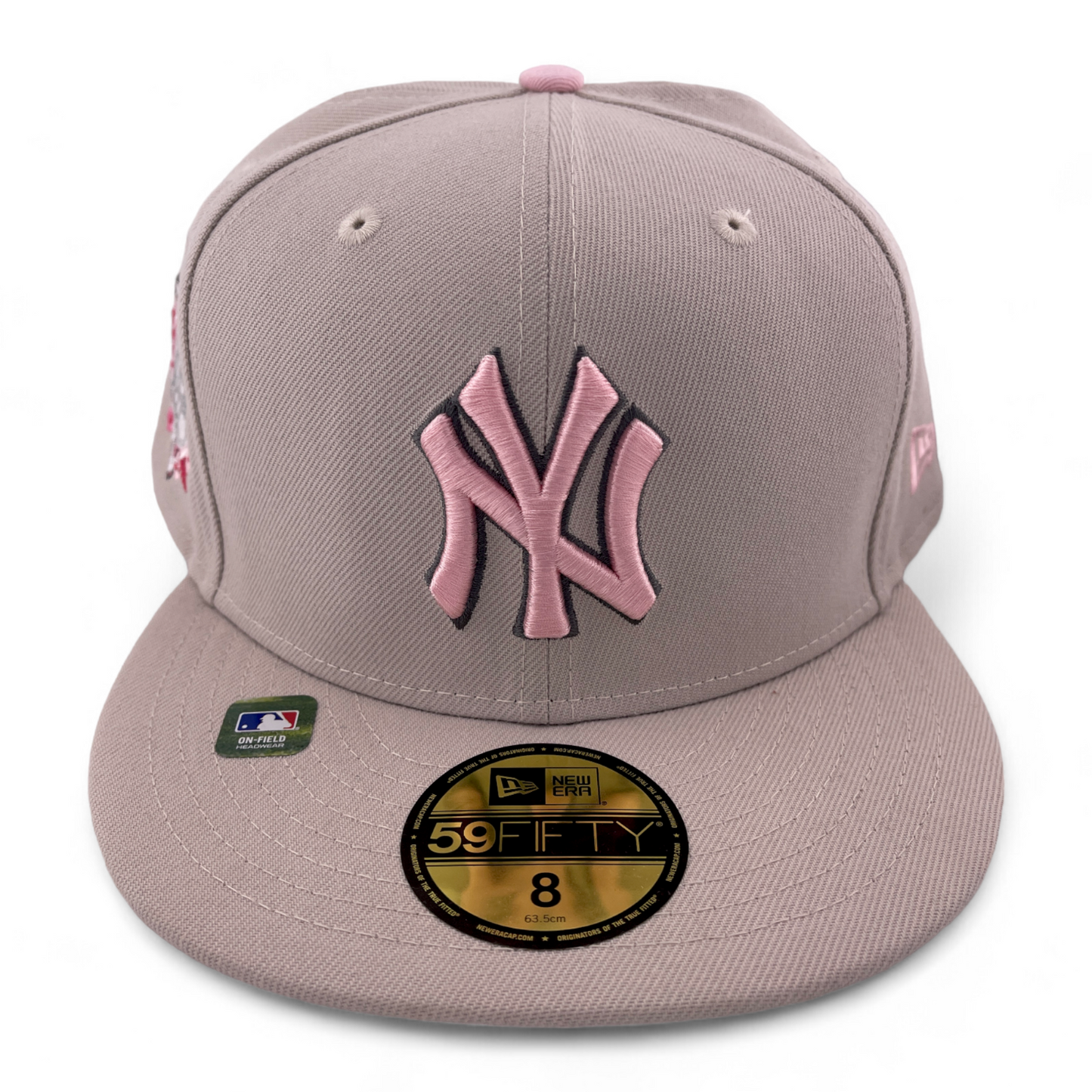 New Era New York Yankees MLB 2023 Mothers Day Pink Pack 59Fifty Fitted Hat Cap