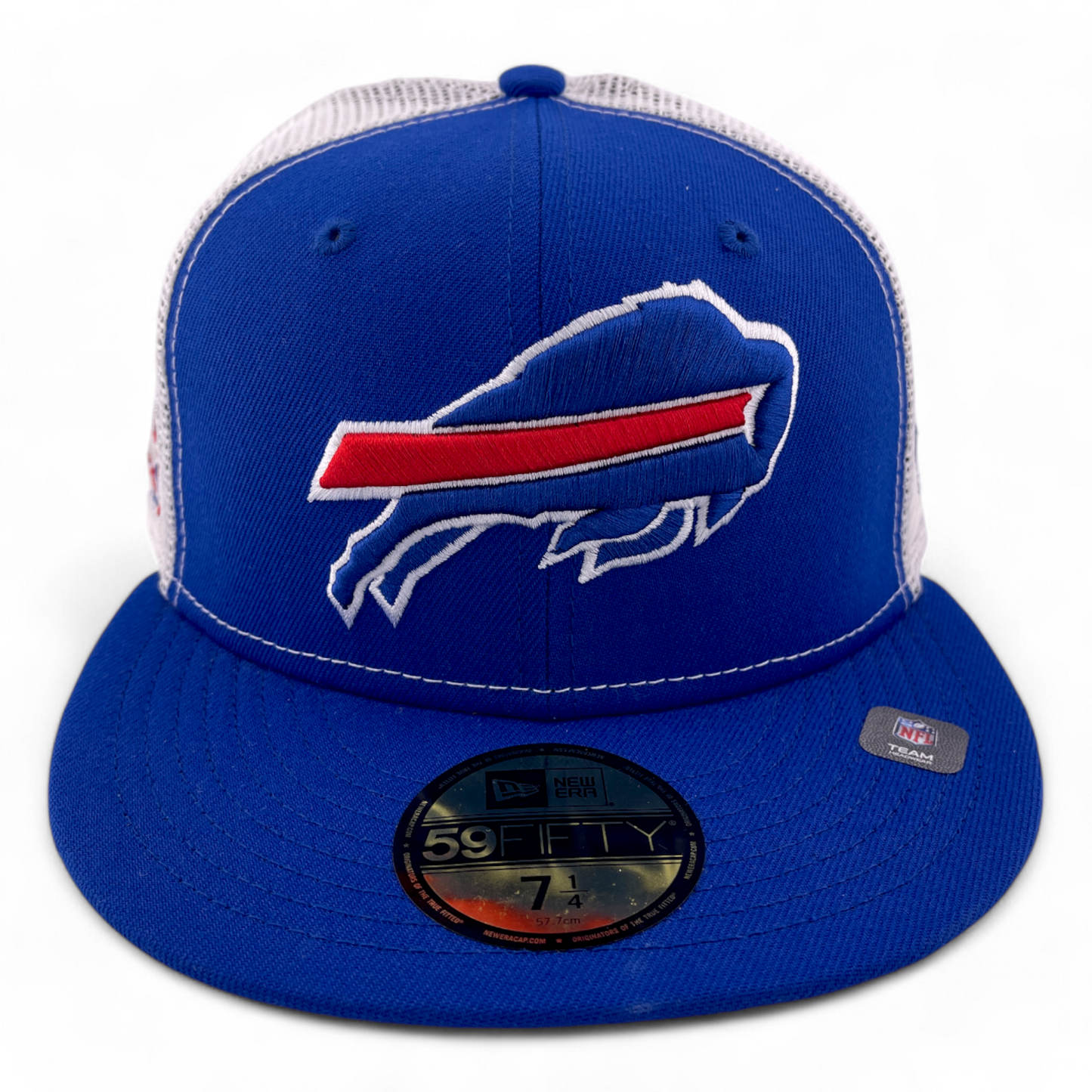 New Era Buffalo Bills NFL 60th Season Rearview Mesh Back 59FIFTY Fitted Hat Cap