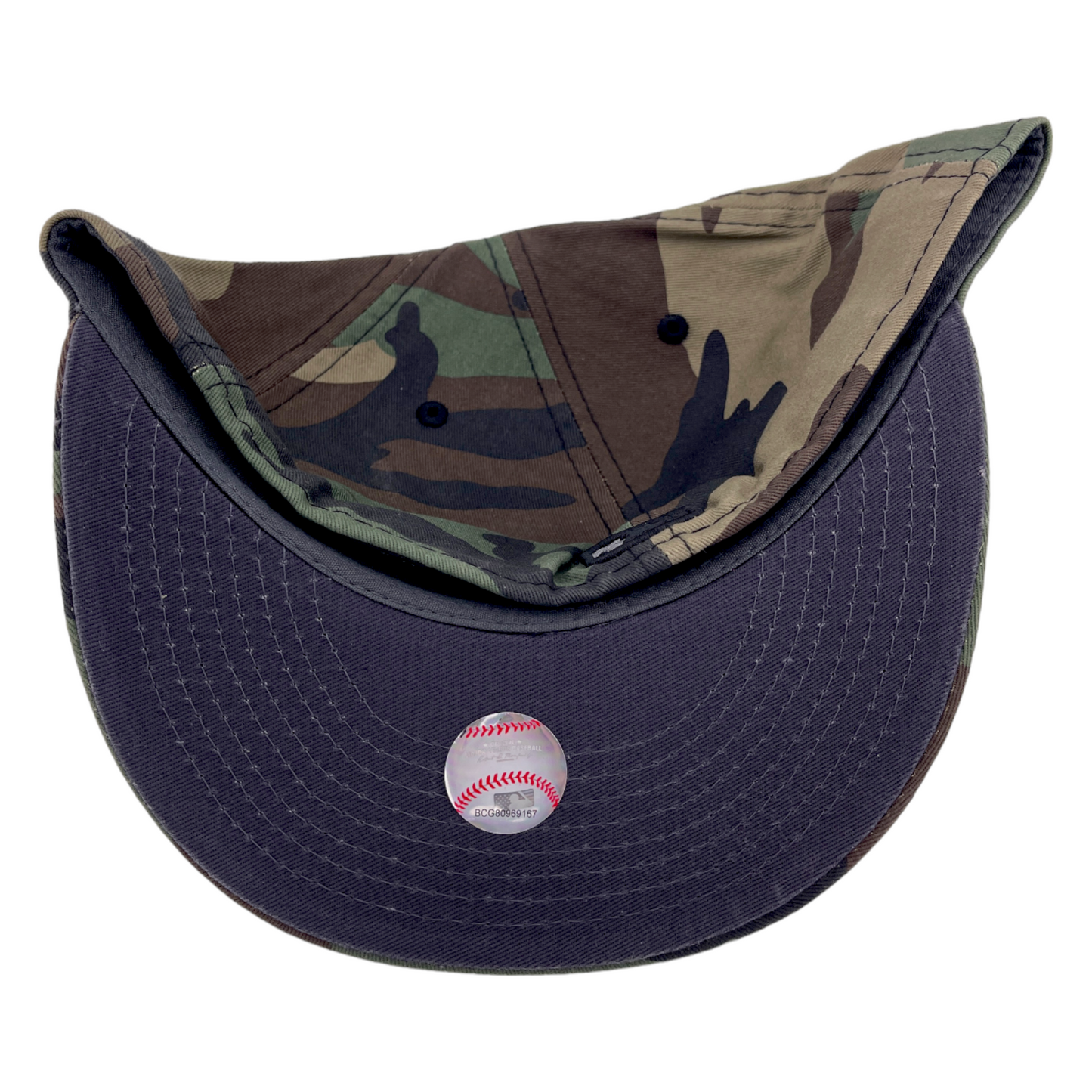 New Era Los Angeles Angels MLB Camouflage Metallic Camo Flag 59Fifty Fitted Hat Cap