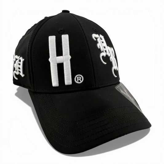 Hoodrich OG Heat Sport Strapback Internal Zipper Pocket Black Adjustable Hat Cap