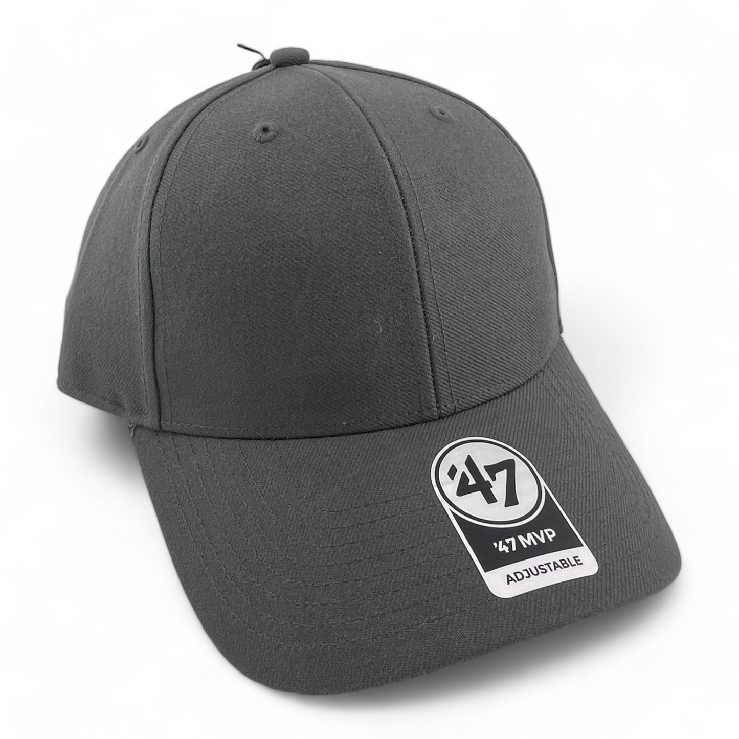 '47 Brand Blank All Grey (For Customs) Clean Up Adjustable Hat Cap OSFA