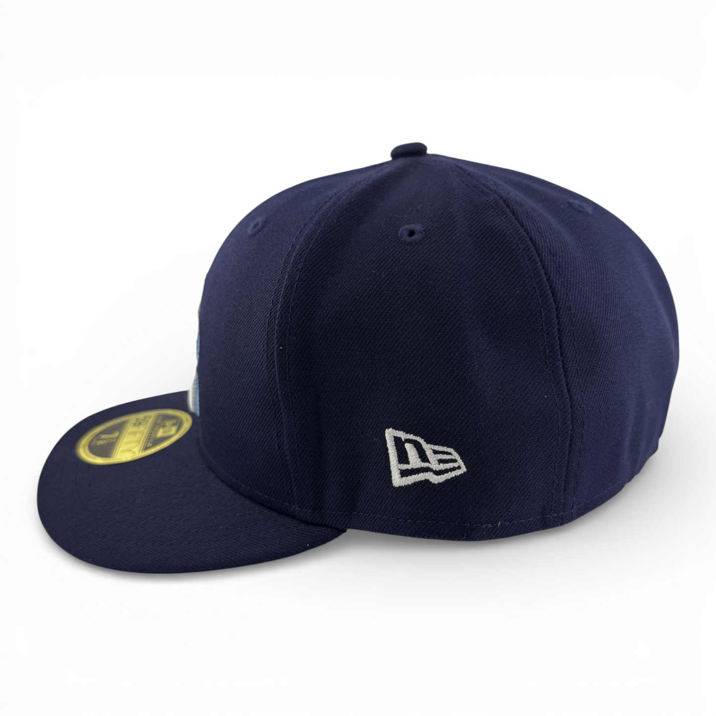New Era Tampa Bay Rays MLB Team Classic Navy 59Fifty Low Profile Fitted Hat Cap