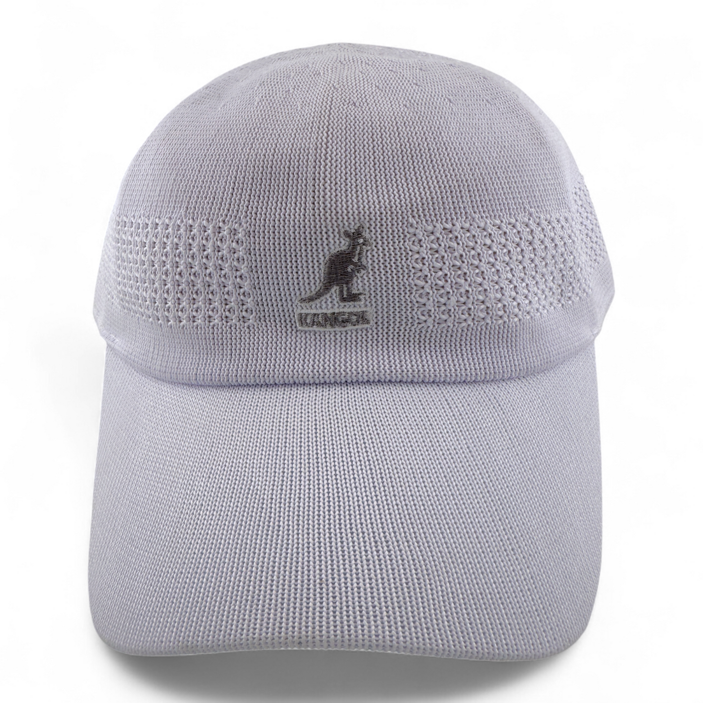 Kangol Tropic Ventair Spacecap Seamless 1456BC Flex White Knit Baseball Hat Cap