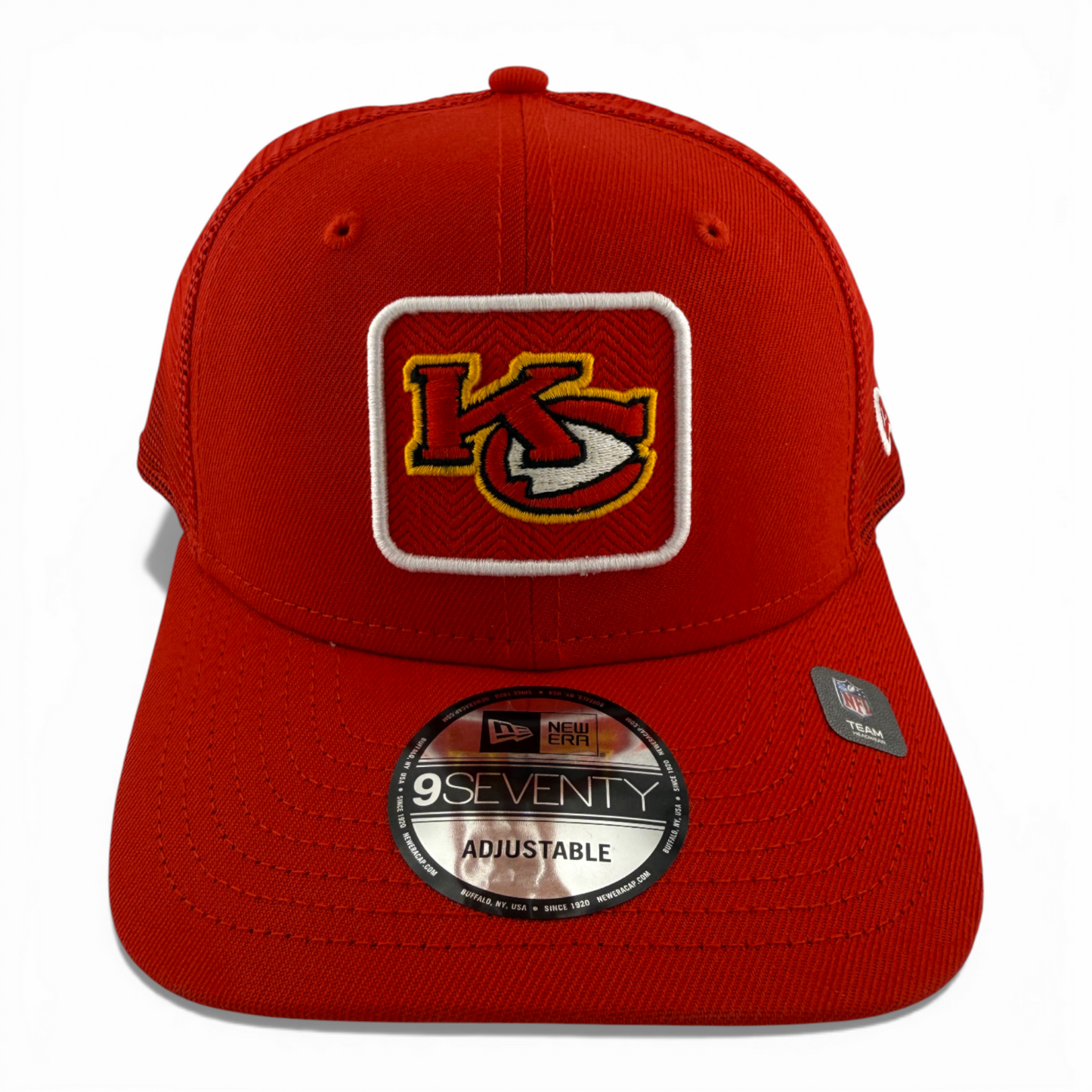 New Era Kansas City Chiefs NFL Deceptor Trucker 9Seventy Snapback Adjustable Hat